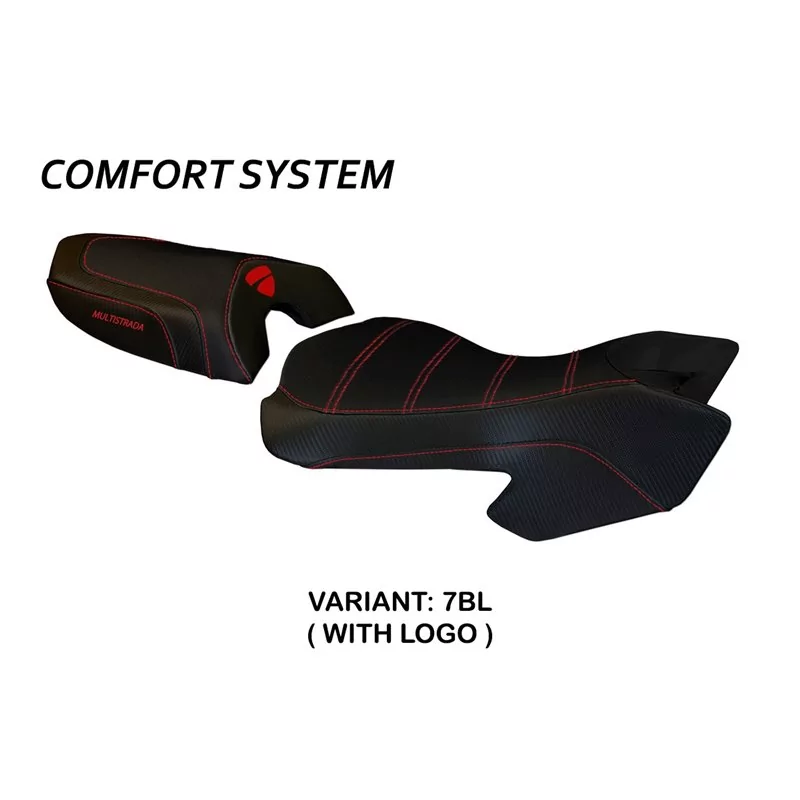Sitzbezug mit Ducati Multistrada 620/1000/1100 (03-09) - Sciacca Color KomfortSystem Sitzbezug mit Ducati Multistrada 620/1000/1100 (03-09) - Sciacca Color KomfortSystem