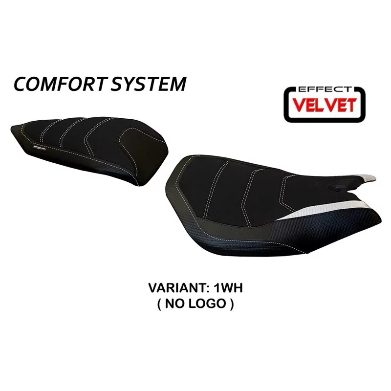 Funda de Asiento con Ducati Panigale 1199 (11-15) - con sistema de Comfort de terciopelo Leiden