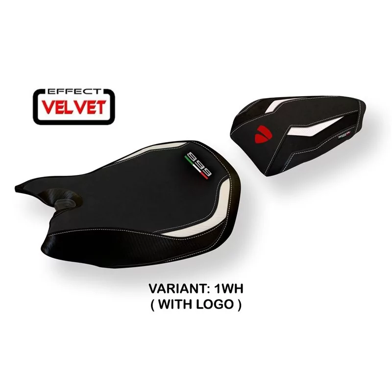 Funda de Asiento Ducati Panigale 899 (13-15) - de terciopelo de Seúl Funda de Asiento Ducati Panigale 899 (13-15) - de terciopelo de Seúl