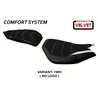 Sitzbezug mit Ducati Panigale 959 (16-18) Leiden Samt Comfort System - 