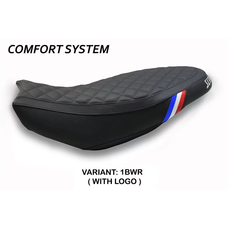 Funda de Asiento con Ducati Scrambler 400/800/1100 - de sistema de Comfort Vintage Funda de Asiento con Ducati Scrambler 400/800/1100 - de sistema de Comfort Vintage