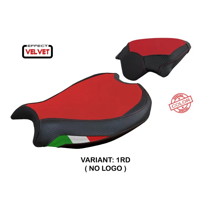 Funda de Asiento con Ducati Streetfighter V2 (2022) - Mina terciopelo