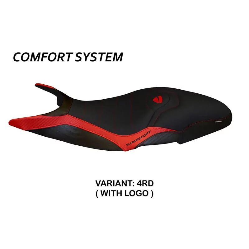 Housse de Selle Ducati Super Sport (17-21) Pistoia 3 Comfort System Housse de Selle Ducati Super Sport (17-21) Pistoia 3 Comfort System