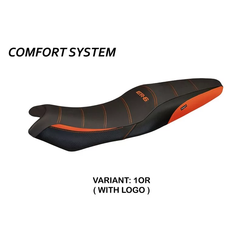 Funda de Asiento con Kawasaki ER-6N / ER-6F (05-11) - Londra 1 Comfort System Funda de Asiento con Kawasaki ER-6N / ER-6F (05-11) - Londra 1 Comfort System