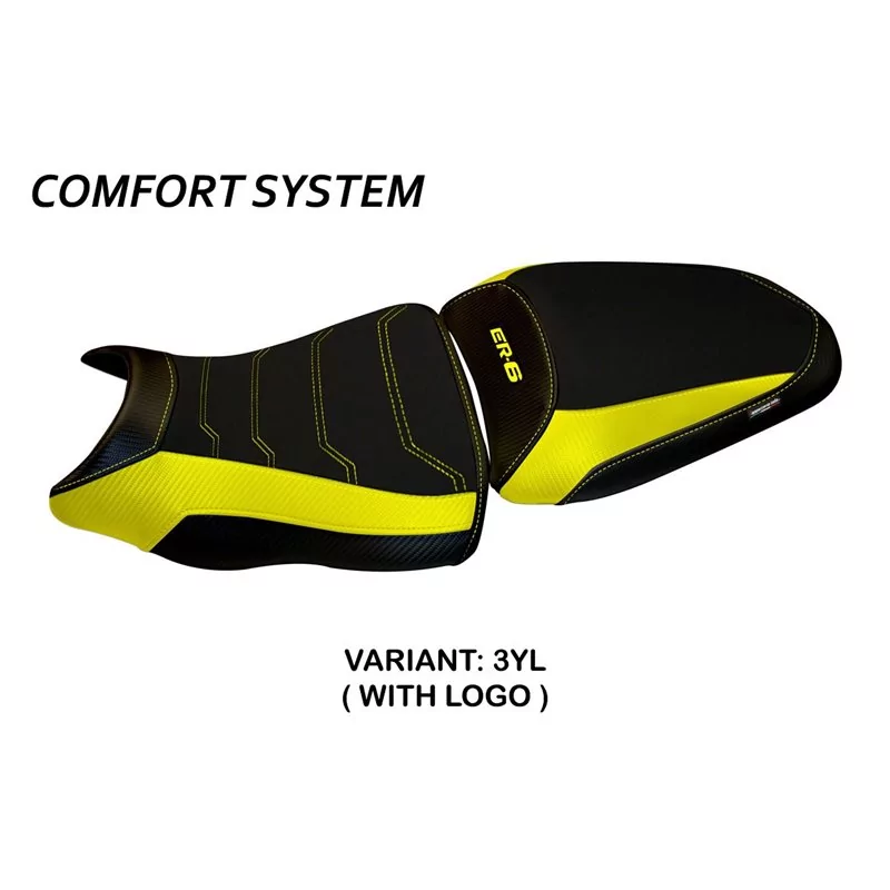 Funda de Asiento con el sistema de Comfort Kawasaki ER-6N / ER-6F (12-16) - Dayton 1 Funda de Asiento con el sistema de Comfort Kawasaki ER-6N / ER-6F (12-16) - Dayton 1