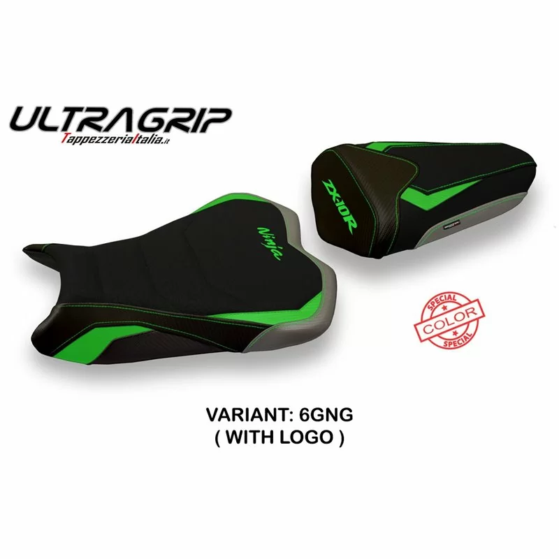 Seat cover Kawasaki Ninja ZX 10 R (08-10) Quito Special Color Ultragrip 