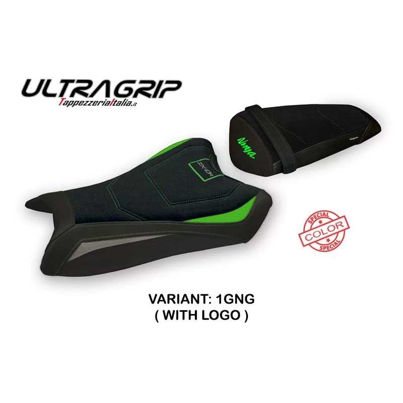 Housse de Selle Kawasaki Ninja ZX 10 R (11-15) Rasht Special Color Ultragrip