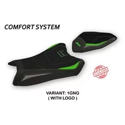 Funda de Asiento con Kawasaki Ninja ZX 10 R (16-20) - Hervas sistema de Comfort de Color Especial