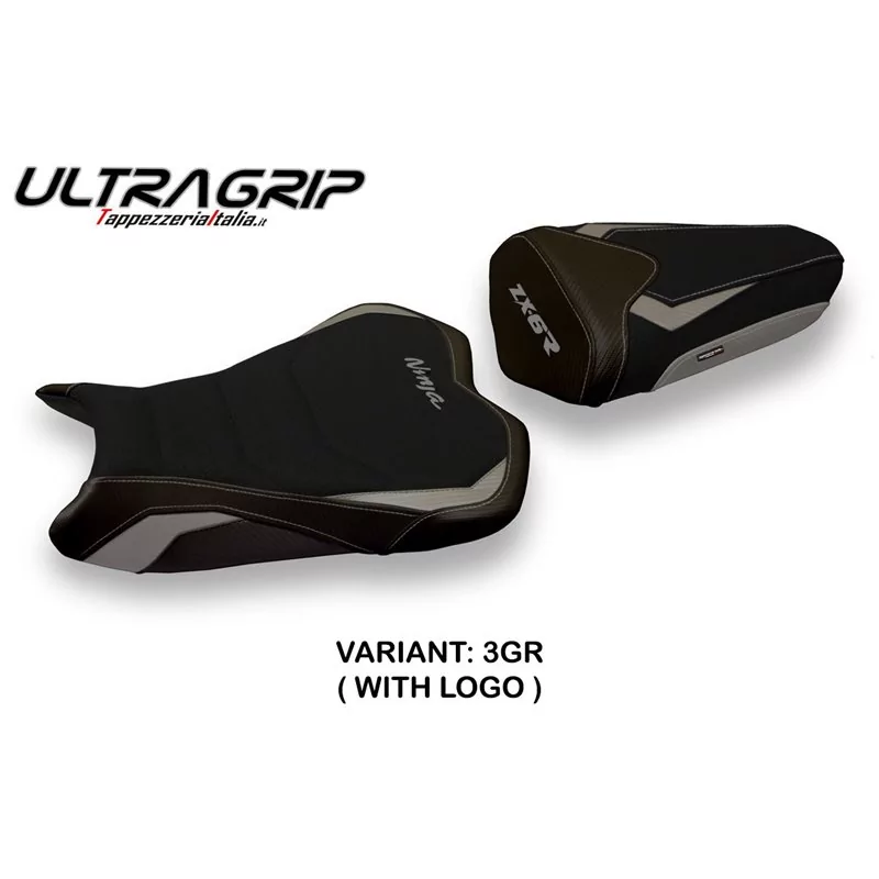 Funda de Asiento con Kawasaki Ninja ZX 6 R (09-12) - Cracow 2 Ultragrip Funda de Asiento con Kawasaki Ninja ZX 6 R (09-12) - Cracow 2 Ultragrip