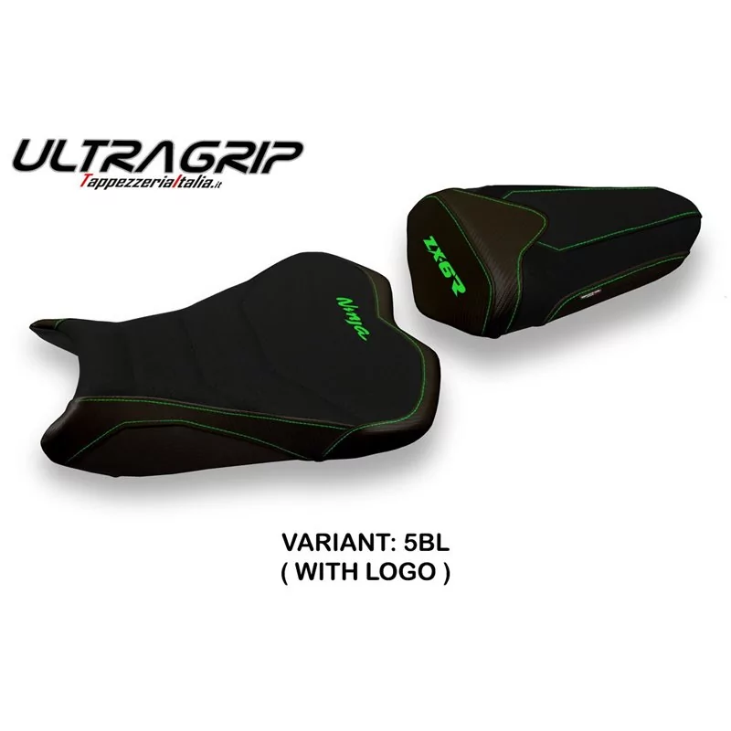 Funda de Asiento con Kawasaki Ninja ZX 6 R (09-12) - Cracow 2 Ultragrip Funda de Asiento con Kawasaki Ninja ZX 6 R (09-12) - Cracow 2 Ultragrip