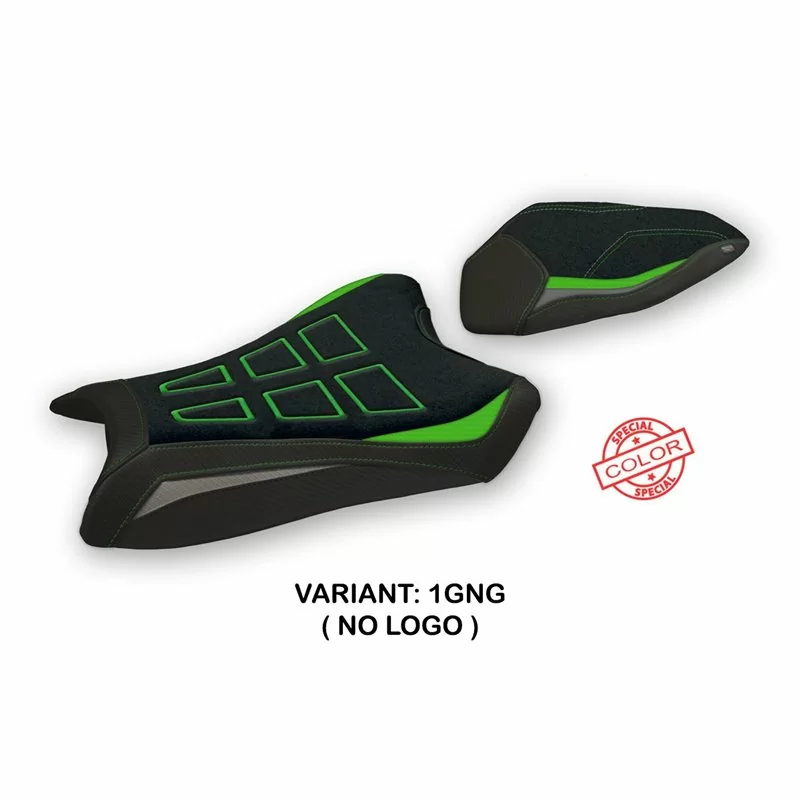 Sitzbezug mit Kawasaki Ninja ZX 6 R (19-20) - Nelas Sonderfarbe Ultragrip