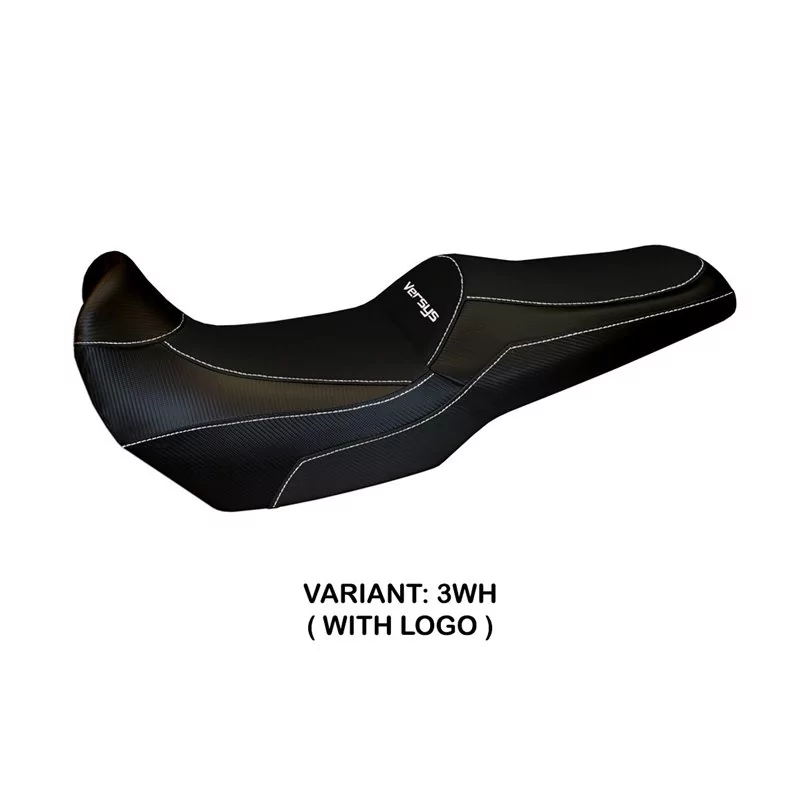 Funda de Asiento con Kawasaki Versys 1000 (11-18) - Lampedusa Total Black Funda de Asiento con Kawasaki Versys 1000 (11-18) - Lampedusa Total Black