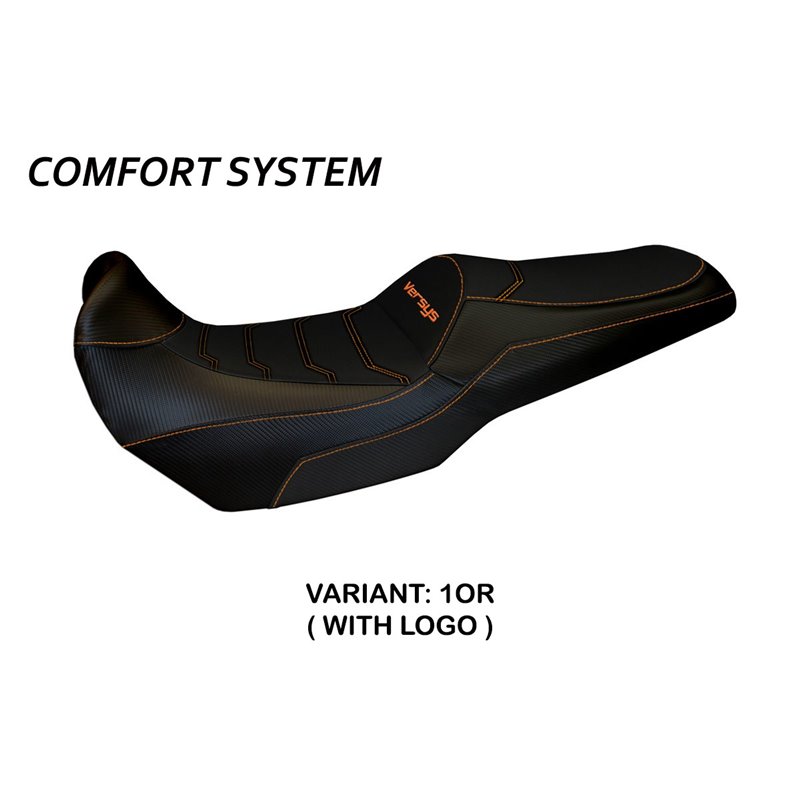 Sitzbezug mit Kawasaki Versys 1000 (11-18) - Lampedusa Total Black KomfortSystem Sitzbezug mit Kawasaki Versys 1000 (11-18) - Lampedusa Total Black KomfortSystem