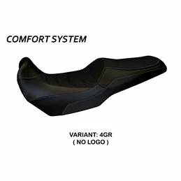 Seat cover Kawasaki Versys 1000 (19-21) Malay Total Black Comfort System 