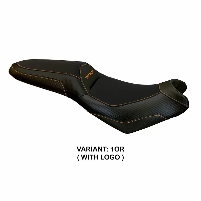 Funda de Asiento con Kawasaki Versys 650 (07-21) - Elba Total Black