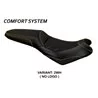 Housse de Selle Kawasaki Versys 650 (07-21) Elba Total Black Comfort System