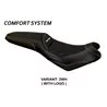 Rivestimento Sella Kawasaki Versys 650 (07-21) - Elba Total Black Comfort System
