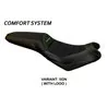 Rivestimento Sella Kawasaki Versys 650 (07-21) - Elba Total Black Comfort System