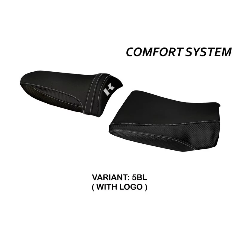 Seat cover Kawasaki Z 1000 (03-06) Pozzuoli 1 Comfort System 