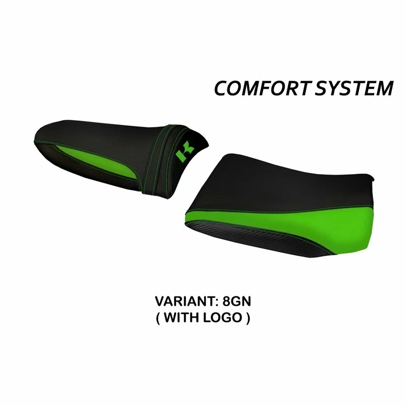 Seat cover Kawasaki Z 1000 (03-06) Pozzuoli 1 Comfort System 