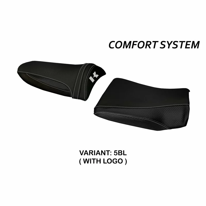 Seat cover Kawasaki Z 750 (03-06) Pozzuoli 1 Comfort System 