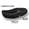 Housse de Selle Kawasaki Z 900 RS (18-21) Natal Total Black Velvet Comfort System