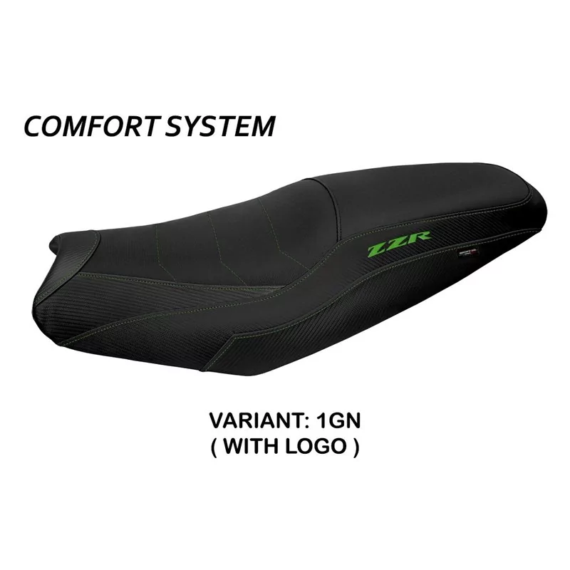 Funda de Asiento con Kawasaki ZZR 1400 (06-20) - de sistema de Comfort Belice