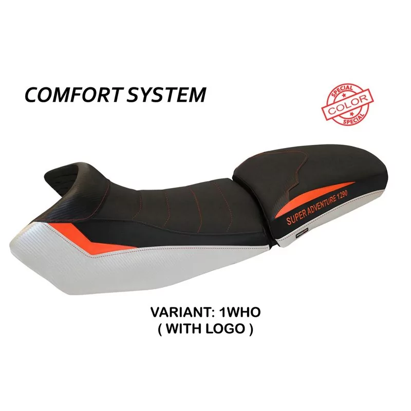 Housse de Selle KTM 1290 Super Adventure S - T Eden Special Color Comfort System Housse de Selle KTM 1290 Super Adventure S - T Eden Special Color Comfort System