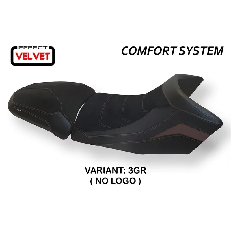 Seat cover KTM 1290 Super Adventure S - T Gaeta Velvet Comfort System Seat cover KTM 1290 Super Adventure S - T Gaeta Velvet Comfort System