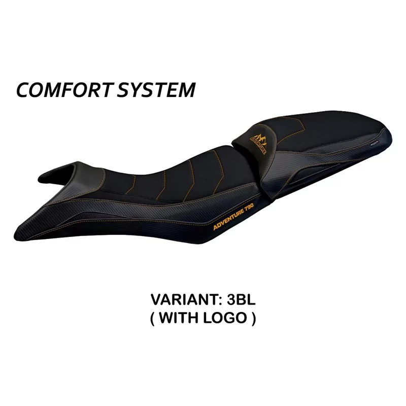 Housse de Selle KTM 790 Adventure S Milo Comfort System Housse de Selle KTM 790 Adventure S Milo Comfort System