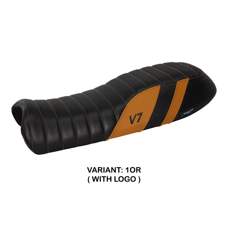 Funda de Asiento con Moto Guzzi V7 - Davis Funda de Asiento con Moto Guzzi V7 - Davis