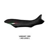 Seat cover MV Agusta Rivale 800 (13-18) Sorrento Total Black TriColore 