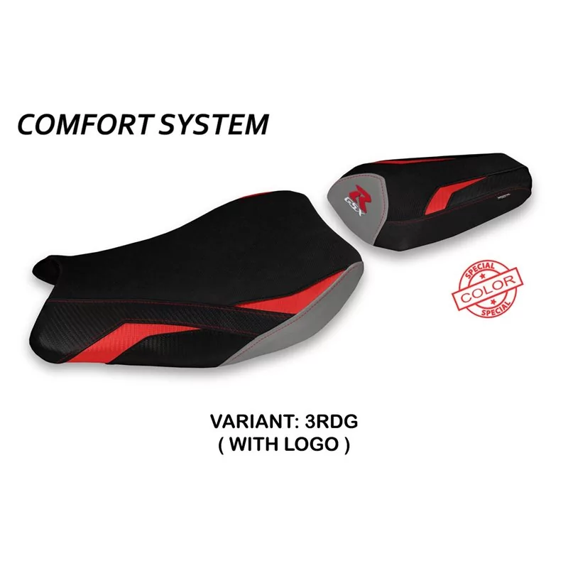 Funda de Asiento Suzuki GSX R 1000 (17-21) - Paceco sistema de Comfort de Color Especial Funda de Asiento Suzuki GSX R 1000 (17-21) - Paceco sistema de Comfort de Color Especial