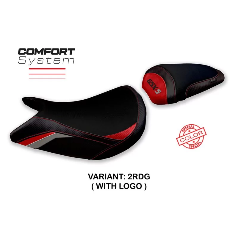 Funda de Asiento Suzuki GSX S 1000 (21-22) - Lindi Color Especial sistema Comfort