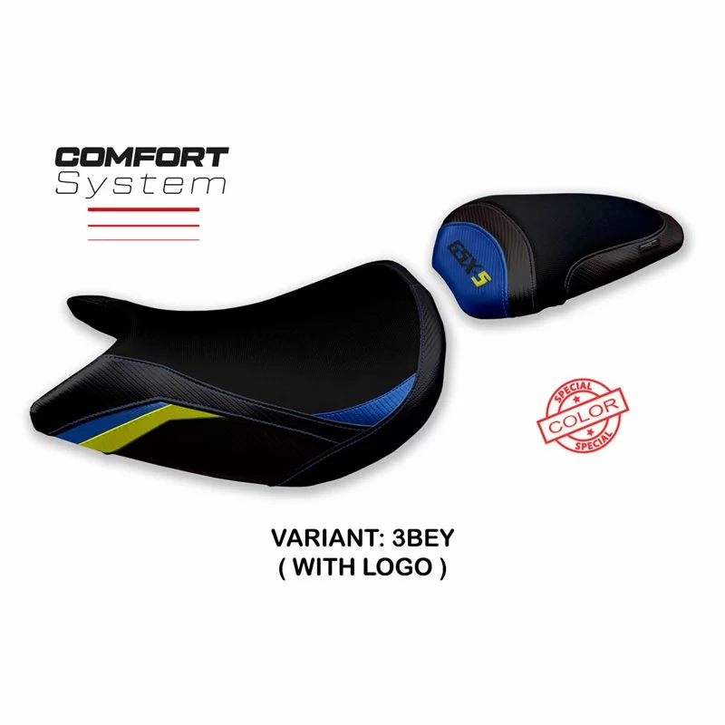 Funda de Asiento Suzuki GSX S 1000 (21-22) - Lindi Color Especial sistema Comfort