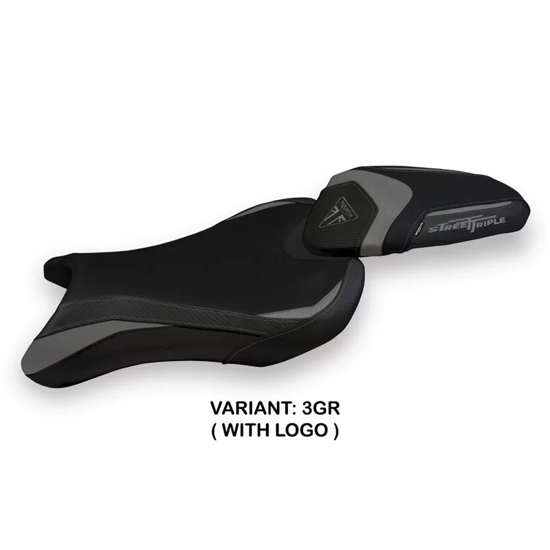 Funda de Asiento con Triumph Street Triple (17-21) - Sarzana 1 Funda de Asiento con Triumph Street Triple (17-21) - Sarzana 1