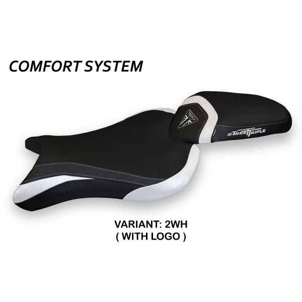 Funda de Asiento con Triumph Street Triple (17-21) - de sistema de Comfort Molina 1