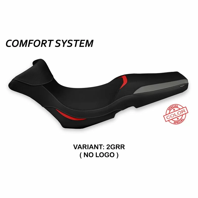 Funda de Asiento con Triumph Tiger 1050 Sport (13-20) - Gergei sistema de Comfort de Color Especial