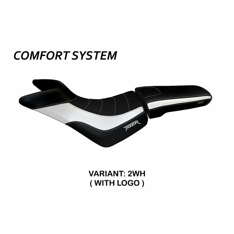 Funda de Asiento con Triumph Tiger 800/800 XC (10-20) - Padova Comfort System