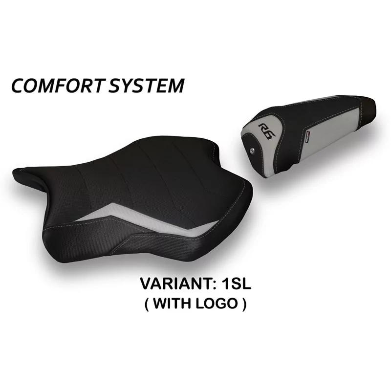 Sitzbezug mit Yamaha R6 (17-21) - Alba 2 KomfortSystem Sitzbezug mit Yamaha R6 (17-21) - Alba 2 KomfortSystem