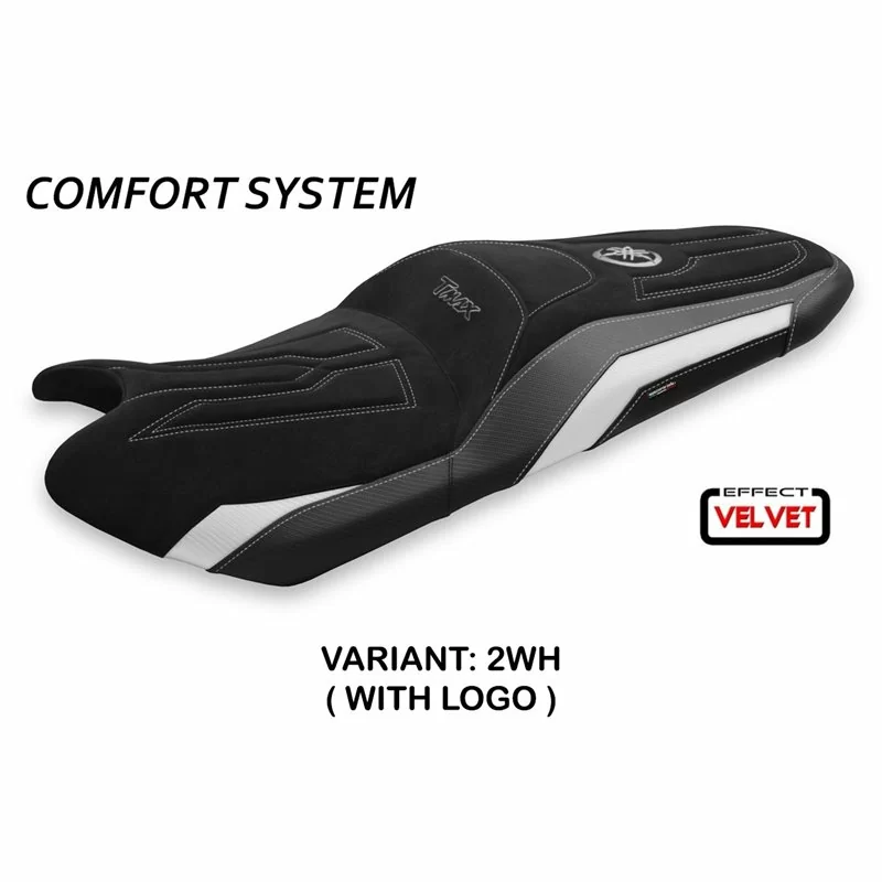 Funda de Asiento con Yamaha T-Max (17-20) - Scrutari 2 Velvet Comfort System