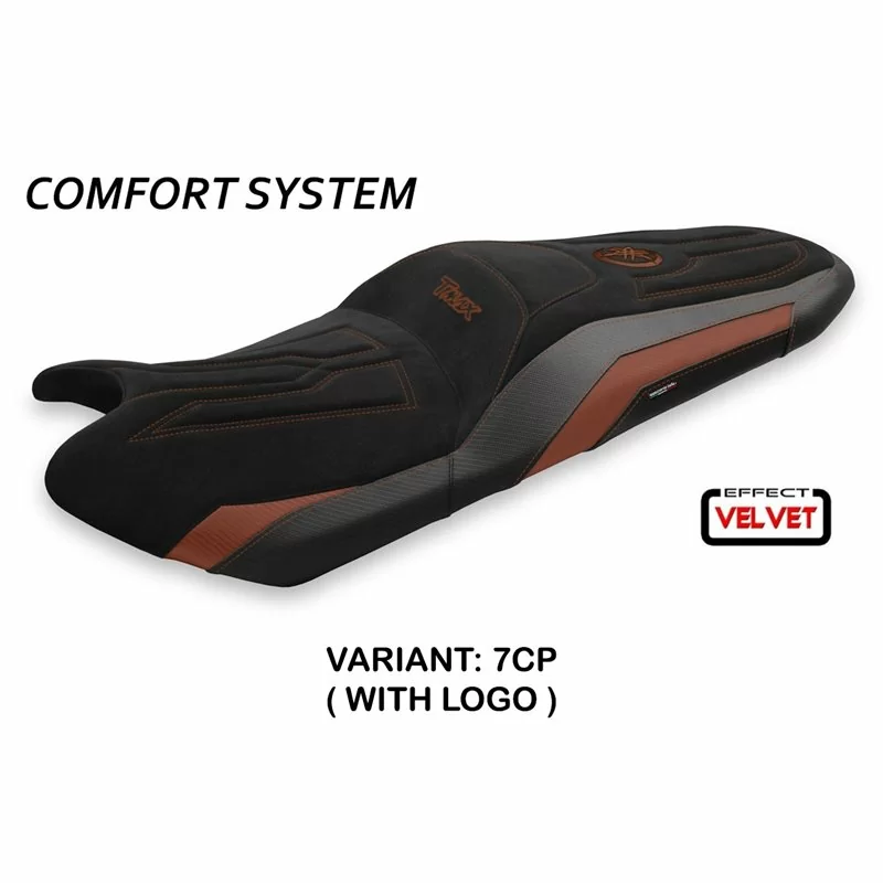 Funda de Asiento con Yamaha T-Max (17-20) - Scrutari 2 Velvet Comfort System