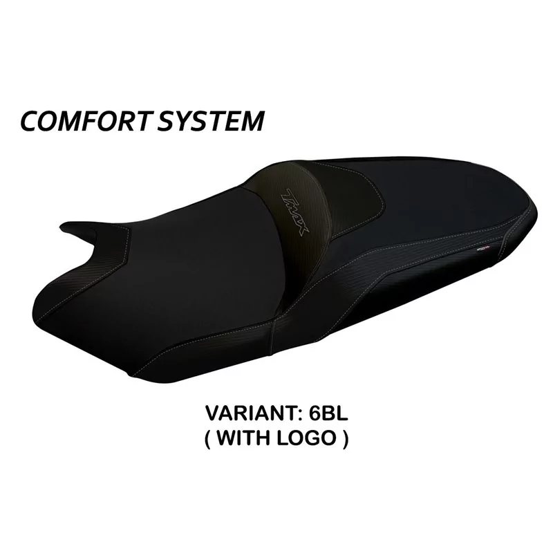 Funda de Asiento con el sistema de Comfort Yamaha T-Max (17-21) - Milano 3 Funda de Asiento con el sistema de Comfort Yamaha T-Max (17-21) - Milano 3