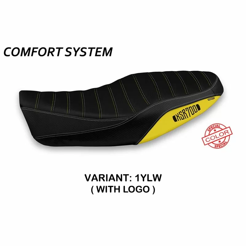 Seat cover Yamaha XSR 700 Dagda Special Color Comfort System 