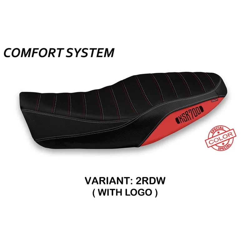 Seat cover Yamaha XSR 700 Dagda Special Color Comfort System 