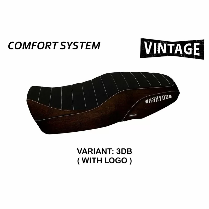 Seat cover Yamaha XSR 900 Portorico 1 Vintage Comfort System 