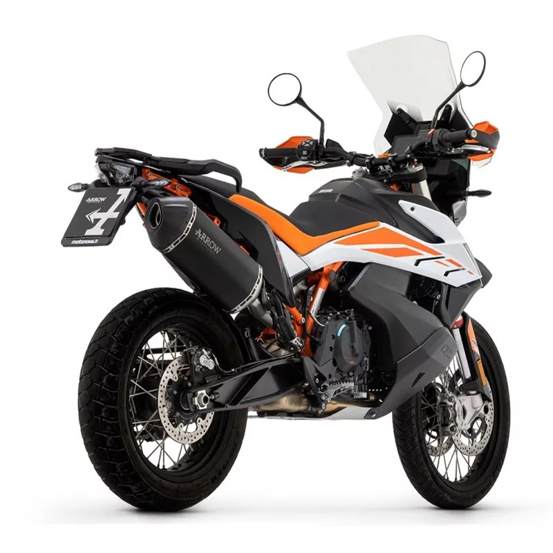 Tuyau échappement Moto Adventure 790 - Acier Inox - Antirouille - Réduction Bruit - Pour Modèles 2019 à 2022 - Style Et Performance