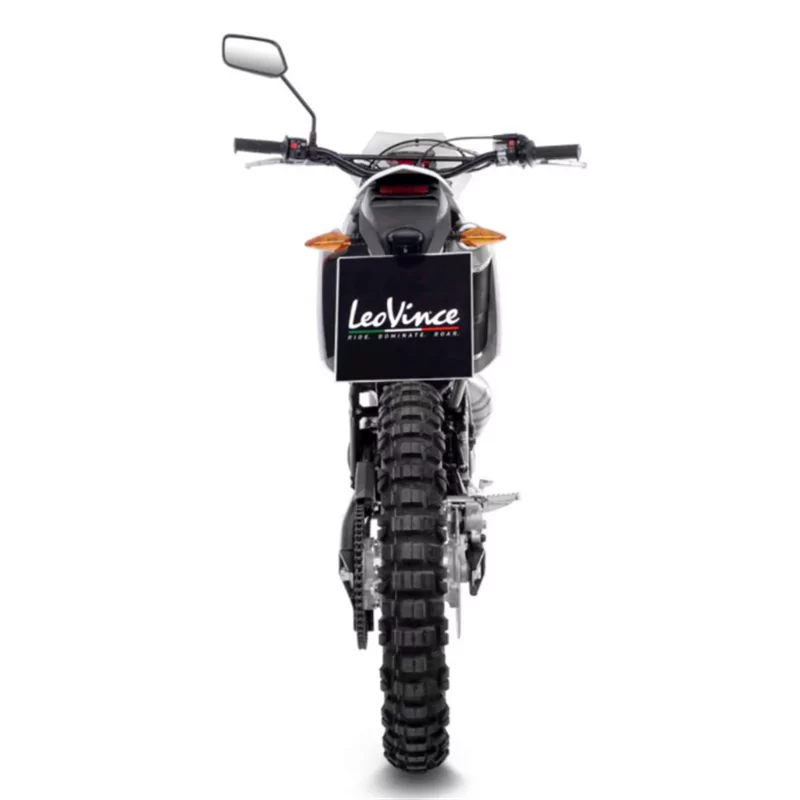 Pot D'échappement LeoVince SLIP-ON X-Fight Carbone - Homologué Euro 5 Pour Beta Enduro/Motard