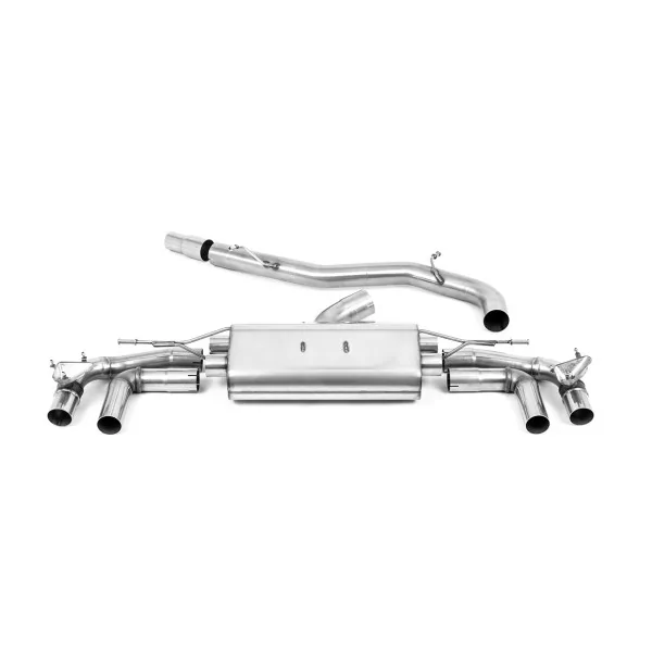 Échappement après filtre à particules Milltek SSXAU923 pour Audi S3 2.0TFSI Quattro Sportback 310PS & 333PS 8Y