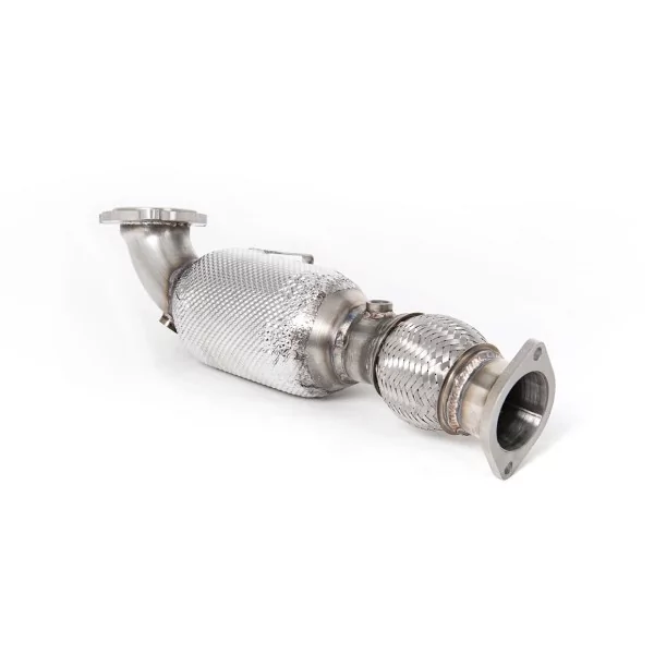 Milltek SSXFD230 downpipe with hi-flow sports cat for Ford Fiesta Mk7/Mk7.5 ST 1.6 litre EcoBoost 182PS & ST200